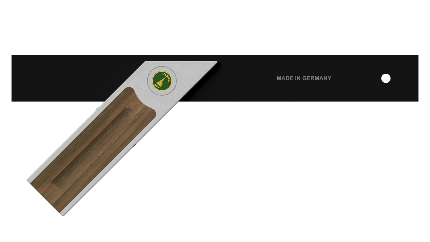 Ulmia Alu-Line Präzisions-Gehrmaß mit justierbarer Schiene - Länge 350 mm