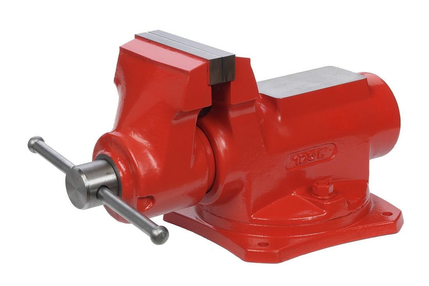 York Werkstattschraubstock, drehbar mit 63 mm Backenbreite