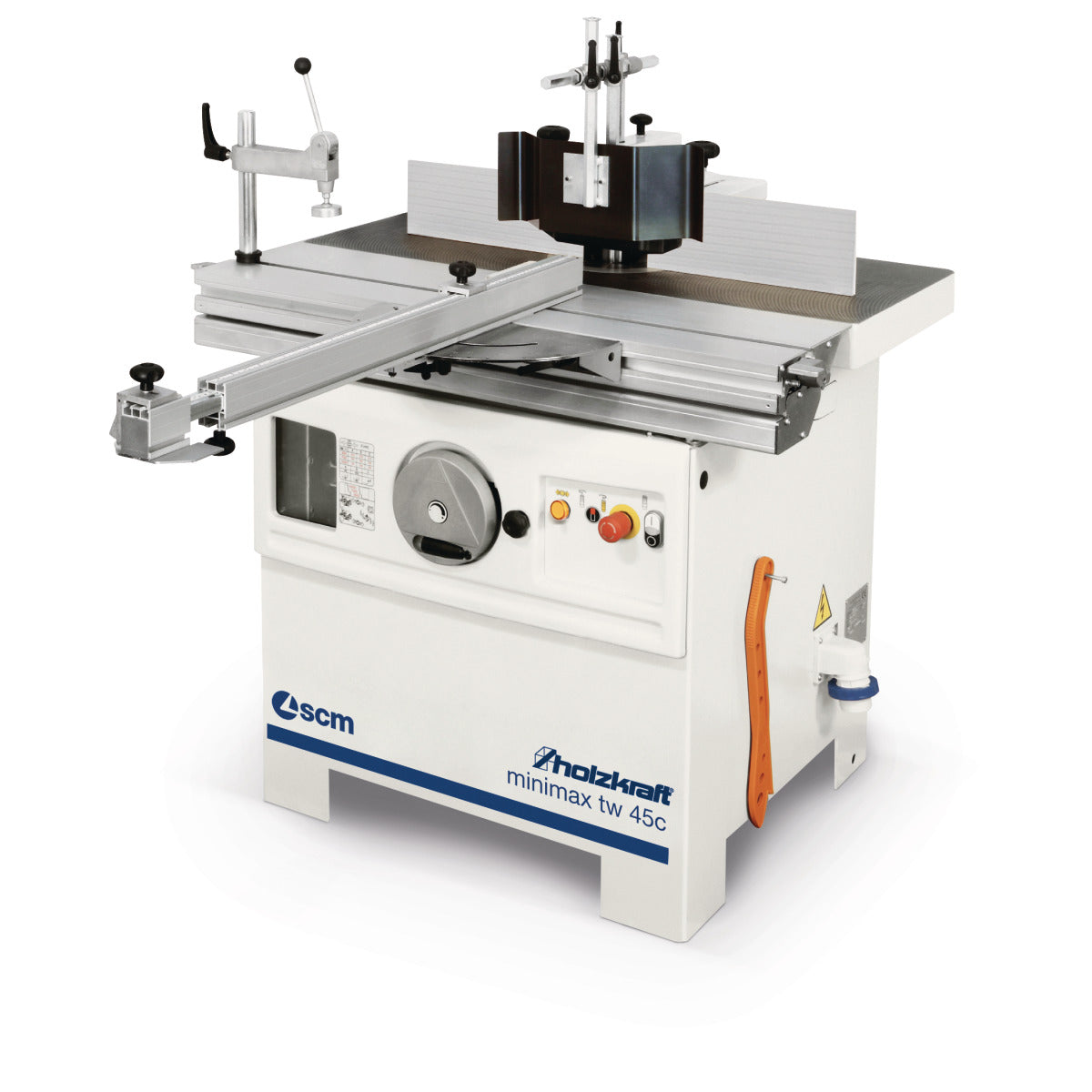 minimax tw 45c - mit Aluminiumschiebeschlitten und schwenkbarer Frässpindel - hohe Leistung bei geringer Investition