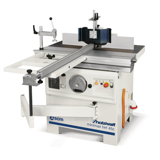 minimax twf 45c - mit Tischausleger und schwenkbarer Frässpindel - hohe Leistung bei geringer Investition