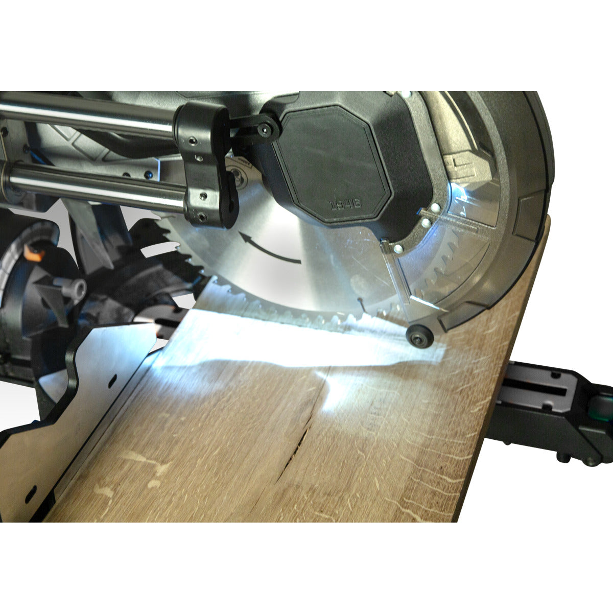 Holzstar KGZ 305 E I - Platzsparende Kapp- und Gehrungssäge mit Zugfunktion