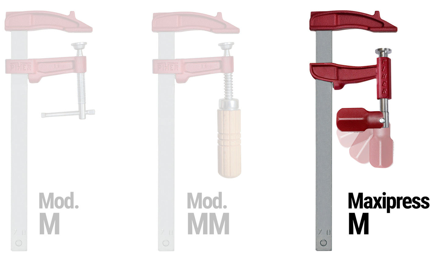 Piher Maxipress M - Einhand-Schraubzwinge