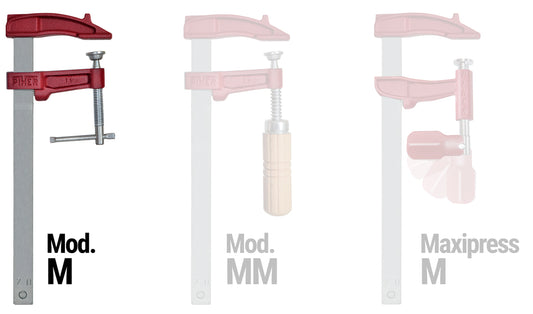 Piher Mod. M - kleine Schraubzwinge mit Knebelgriff