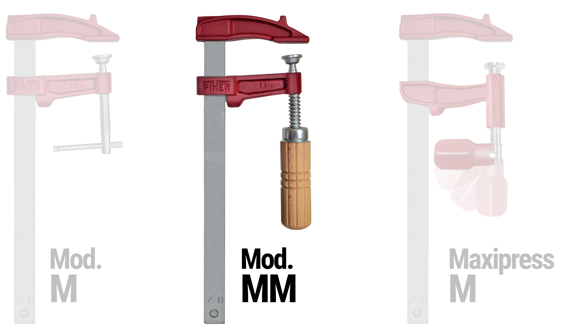 Piher Mod. MM - Der Klassiker mit Holzgriff – Pfalz Tools