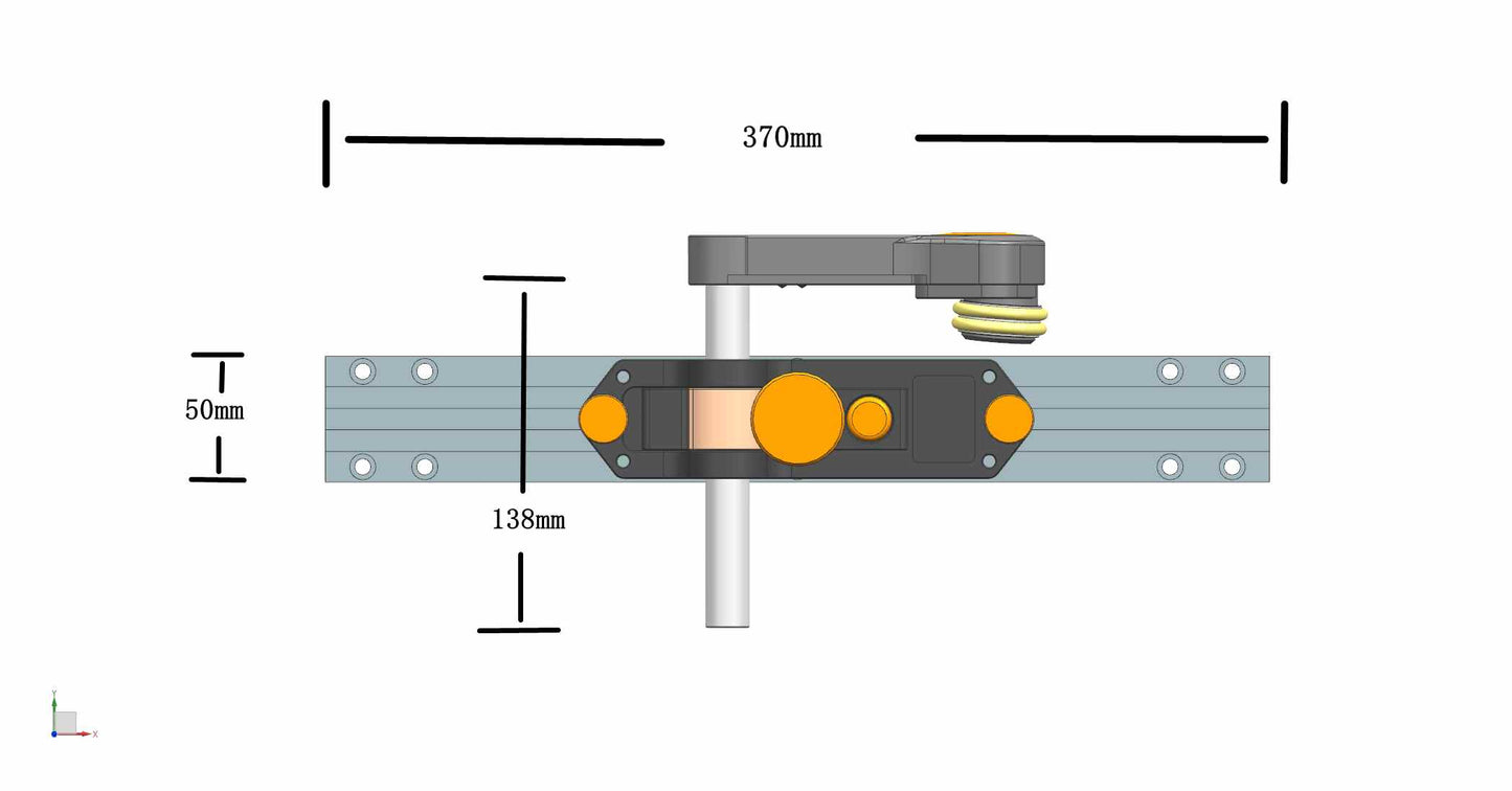 Andrückvorrichtung für Tischkreissägen - Clear Cut Press Stock Push Guide