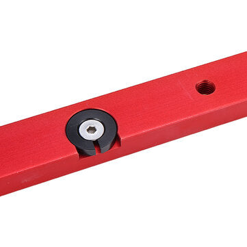 Miter Slider rot - Schlitten für 19mm (3/4") T-Nut Schiene, verfügbare Längen  von 300-880mm aus Aluminium für Tischkreissägen, Tischfräsen, Frästische, selbstgebaute Table Sleds